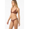 image:imageONEILL Womens Saltwater Solids Rockley Medium Bottoms  Medium Coverage Clean FinishCoconut Brown