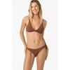 image:imageONEILL Womens Saltwater Solids Rockley Medium Bottoms  Medium Coverage Clean FinishCoconut Brown