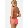 image:imageONEILL Womens Saltwater Solids Rockley Medium Bottoms  Medium Coverage Clean FinishFiery Coral