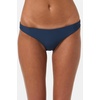 image:imageONEILL Womens Saltwater Solids Rockley Medium Bottoms  Medium Coverage Clean FinishNavy