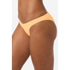 image:imageONEILL Womens Saltwater Solids Rockley Medium Bottoms  Medium Coverage Clean FinishNeon Apricot Nectar