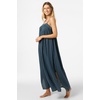 image:imageONEILL Womens Saltwater Solids Sai Maxi CoverUp Dress  Adjustable Straps Side SlitsSlate