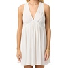 image:imageONEILL Womens Saltwater Solids Teddy Mini CoverUp Dress  Lightweight Crinkle Fabric Easy Swim LayeringVanilla