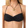 image:imageONEILL Womens Saltwater Solids Tidal Bralette Top  Adjustable Straps Removable CupsBlack