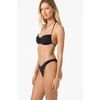 image:imageONEILL Womens Saltwater Solids Tidal Bralette Top  Adjustable Straps Removable CupsBlack