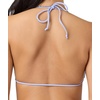 image:imageONEILL Womens Saltwater Solids Tidal Bralette Top  Adjustable Straps Removable CupsBlue Jelly