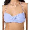 image:imageONEILL Womens Saltwater Solids Tidal Bralette Top  Adjustable Straps Removable CupsBlue Jelly