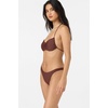 image:imageONEILL Womens Saltwater Solids Tidal Bralette Top  Adjustable Straps Removable CupsChocolate