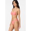image:imageONEILL Womens Saltwater Solids Tidal Bralette Top  Adjustable Straps Removable CupsFiery Coral