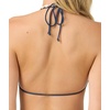 image:imageONEILL Womens Saltwater Solids Tidal Bralette Top  Adjustable Straps Removable CupsNavy