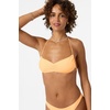 image:imageONEILL Womens Saltwater Solids Tidal Bralette Top  Adjustable Straps Removable CupsNeon Apricot Nectar