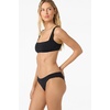 image:imageONEILL Womens Saltwater Solids Westwater Tank  Square Neck Adjustable StrapsBlack