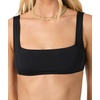 image:imageONEILL Womens Saltwater Solids Westwater Tank  Square Neck Adjustable StrapsBlack