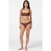 image:imageONEILL Womens Saltwater Solids Westwater Tank  Square Neck Adjustable StrapsChocolate