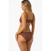 image:imageONEILL Womens Saltwater Solids Westwater Tank  Square Neck Adjustable StrapsCoconut Brown