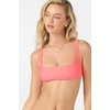 image:imageONEILL Womens Saltwater Solids Westwater Tank  Square Neck Adjustable StrapsFiery Coral