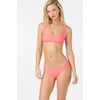 image:imageONEILL Womens Saltwater Solids Westwater Tank  Square Neck Adjustable StrapsFiery Coral