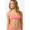 image:imageONEILL Womens Saltwater Solids Westwater Tank  Square Neck Adjustable StrapsShell Pink