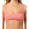 image:imageONEILL Womens Saltwater Solids Westwater Tank  Square Neck Adjustable StrapsShell Pink