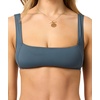 image:imageONEILL Womens Saltwater Solids Westwater Tank  Square Neck Adjustable StrapsSlate