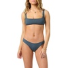 image:imageONEILL Womens Saltwater Solids Westwater Tank  Square Neck Adjustable StrapsSlate