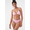 image:imageONEILL Womens Swim Saltwater Solids Boulders Bott FullCoverage Bikini Bottom Pink Xs