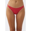 image:imageONEILL Womens Swim Saltwater Solids Flamenco Bott Cheeky Bikini Bottom Chrysanthemum Xs