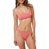 image:imageONEILL Womens Swim Saltwater Solids Flamenco Bott Cheeky Bikini Bottom Tea Rose XXL