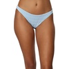 image:imageONEILL Womens Swim Saltwater Solids Texture Flame Cheeky Bikini Bottom Sky BlueSky Blue  Saltwater Solids Texture Flame