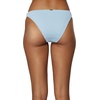 image:imageONEILL Womens Swim Saltwater Solids Texture Flame Cheeky Bikini Bottom Sky BlueSky Blue  Saltwater Solids Texture Flame