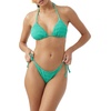 image:imageONEILL Womens Swim Saltwater Solids Texture Marac MediumCoverage Bikini Bottom Gumdrop Green L