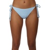 image:imageONEILL Womens Swim Saltwater Solids Texture Marac MediumCoverage Bikini Bottom Sky BlueSky Blue  Saltwater Solids Texture Marac