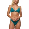 image:imageONEILL womens Cheeky CutTeal Green  Salt Water Solids Sp20