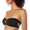 image:imageONeill Womens Salt Water Solids Bandeau Swimsuit Black XL