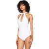 image:imageONeill Womens Salt Water Solids HiNeck One Piece Swimsuit Black LWhite