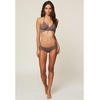 image:imageONeill Womens Salt Water Solids Wrap Top Swimwear Black LPepper