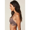 image:imageONeill Womens Salt Water Solids Wrap Top Swimwear Black LPepper
