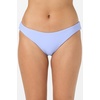 image:imageONeill Womens Saltwater Solids Blue Lagoon Full Bikini Bottoms  Wide Strap Full CoverageBlue Jelly