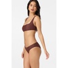 image:imageONeill Womens Saltwater Solids Blue Lagoon Full Bikini Bottoms  Wide Strap Full CoverageChocolate