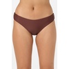 image:imageONeill Womens Saltwater Solids Blue Lagoon Full Bikini Bottoms  Wide Strap Full CoverageChocolate