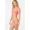 image:imageONeill Womens Saltwater Solids Blue Lagoon Full Bikini Bottoms  Wide Strap Full CoverageFiery Coral