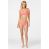 image:imageONeill Womens Saltwater Solids Blue Lagoon Full Bikini Bottoms  Wide Strap Full CoverageFiery Coral