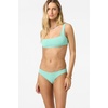 image:imageONeill Womens Saltwater Solids Blue Lagoon Full Bikini Bottoms  Wide Strap Full CoverageHoliday