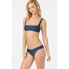 image:imageONeill Womens Saltwater Solids Blue Lagoon Full Bikini Bottoms  Wide Strap Full CoverageNavy