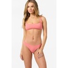 image:imageONeill Womens Saltwater Solids Blue Lagoon Full Bikini Bottoms  Wide Strap Full CoverageShell Pink