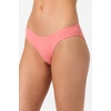image:imageONeill Womens Saltwater Solids Blue Lagoon Full Bikini Bottoms  Wide Strap Full CoverageShell Pink