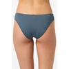 image:imageONeill Womens Saltwater Solids Blue Lagoon Full Bikini Bottoms  Wide Strap Full CoverageSlate
