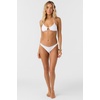 image:imageONeill Womens Saltwater Solids Rib Hermosa Skimpy Bikini Bottom  LowRise CheekyCoverage Swim SeparateWht