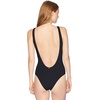 image:imageONeill Womens Standard Salt Water Solids Macrame One Piece SwimsuitBlack Salt Water Solids 18