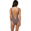 image:imageONeill Womens Standard Salt Water Solids Macrame One Piece SwimsuitPepper